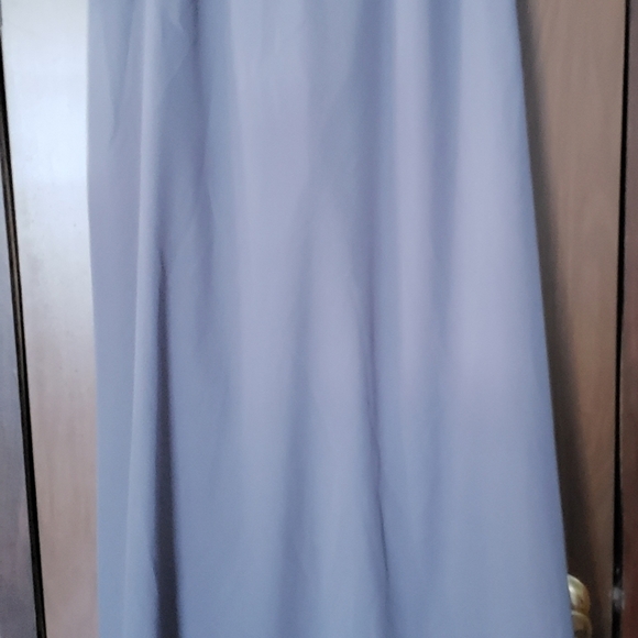 𝅺SHILONG Fashions Pant w/wrap ruffle tie skirt, sz med - Picture 3 of 5